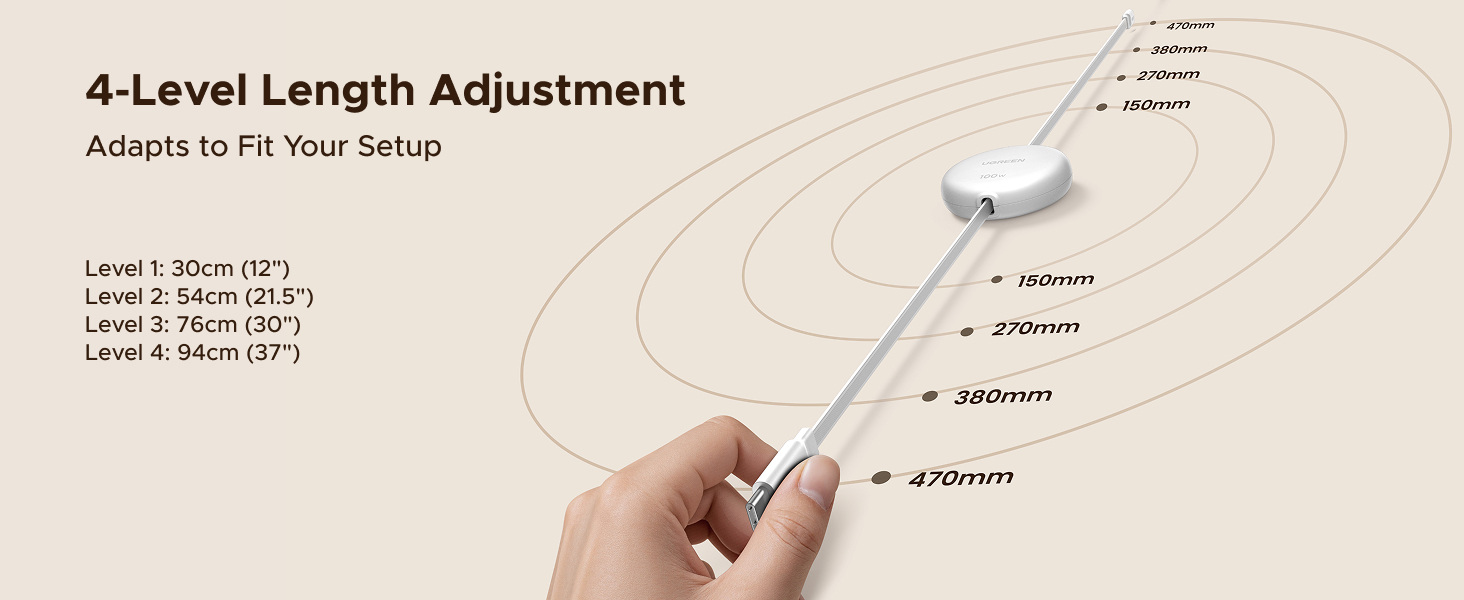 4-level length adjustment
