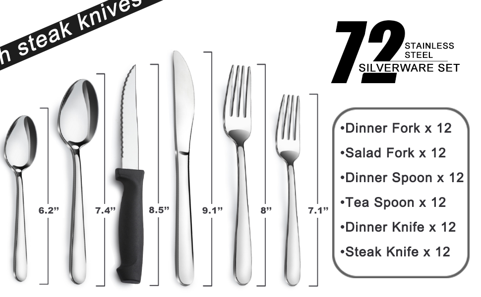 silverware set silverware forks and spoons silverware set cutlery set silverware set for 8 flatware