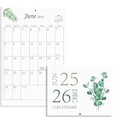 Wall Calendar 2025-2026,Large Wall Calendar Runs From June 2025 - December 2026, Jumbo Big Grid H...