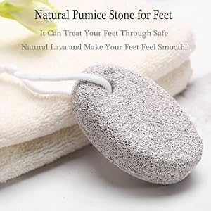 2PCS Natural Pumice Stone for Feet