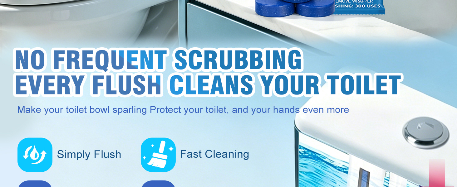 Toilet Bowl Cleaner Tablets for Tank