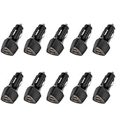 (10pack) SUNDA USB C Fast Car Charger 51W Dual Ports PD/PPS&amp;QC3.0, Cell Phone Automobile Chargers...