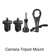 Aluminum Camera Tripod Mount Adapter, 1/4&amp;amp;#34;- 20 Camera Mount with Aluminum Thumbscrew