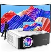AuKing Projector, 2025 Upgraded Auto-focus Projector, Full HD 1080P Home Theater Video Projector,...