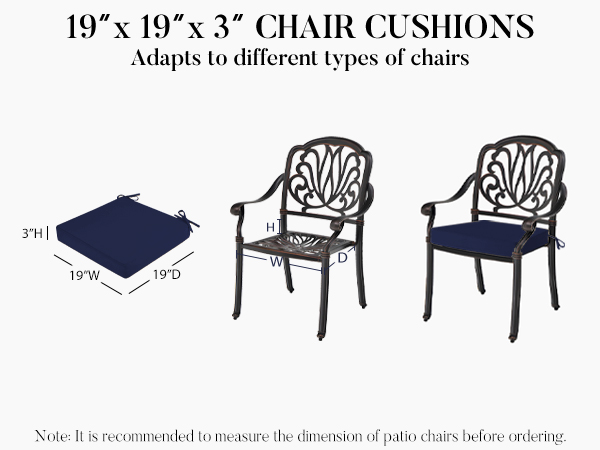 Outdoor Chair Cushions Outdoor Cushions for Patio Furniture Outdoor Seat Cushions outdoor