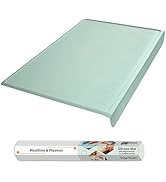 Silicone Placemats for Toddlers &amp; Kids with Angle-Protective Safety Edge – Baby Placemats for Res...