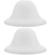 UKCOCO Lamp Shades for Floor Lamps : 2Pcs Plastic Round Mushroom Lampshade Pendant Light Shade fo...