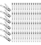 Individually Wrapped Nail Clippers in Bulk Stainless Steel Fingernail Clippers Bulk, Sturdy Thick...