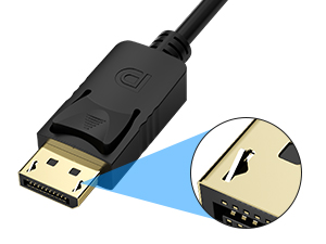 Display Port DP to VGA Adapter Cord for Laptop/Desktop to Monitor/Projector