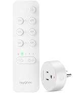 HAPYTHDA Remote Control Outlet with Countdown Function, 15A/1500W, 500 Feet RF Range Remote Light...