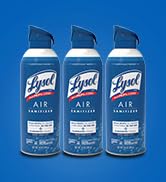 Lysol Air Sanitizer Spray with Odor Eliminator for Home &amp; Office, Sanitizing Spray, Air Freshener...