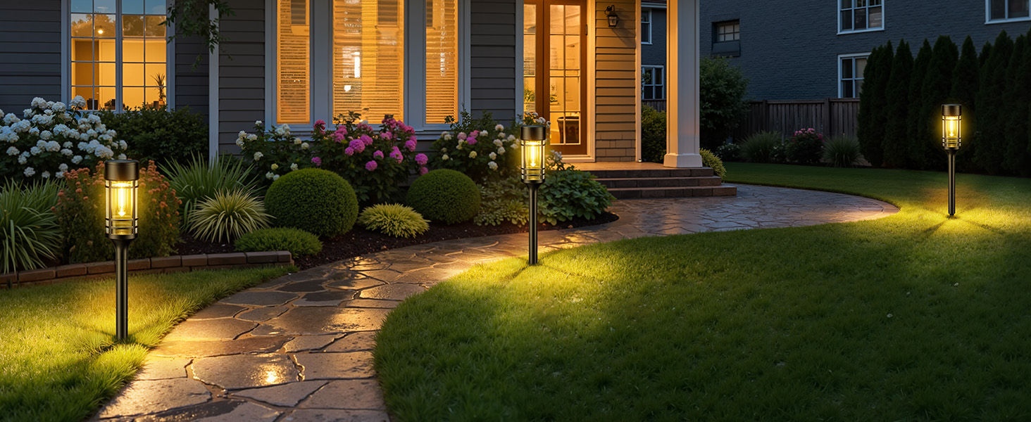 Solar Pathway Lights Outdoor