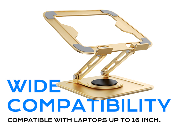 Aluminum alloy laptop stand,Ergonomic laptop stand,Compatible with a wide range of laptop stands