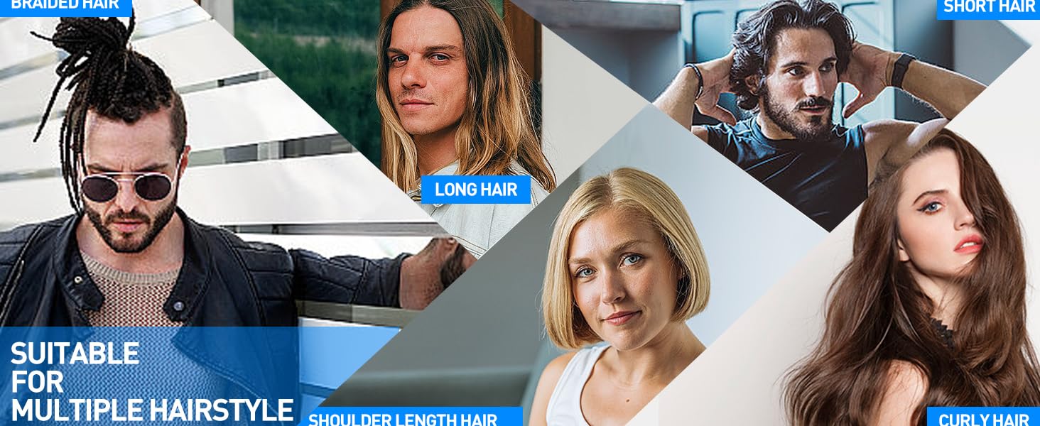 Versatile Fit: Perfect for Any Hairstyle