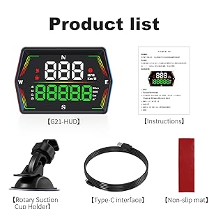 Hd led speedometer