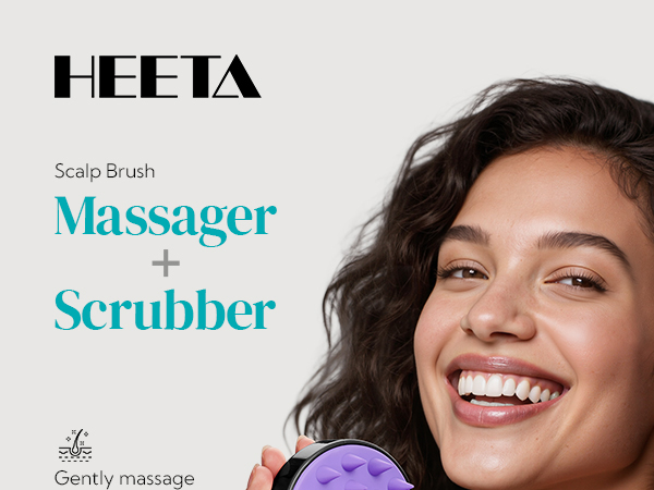 Scalp Massager Scalp Scrubber Shampoo Brush