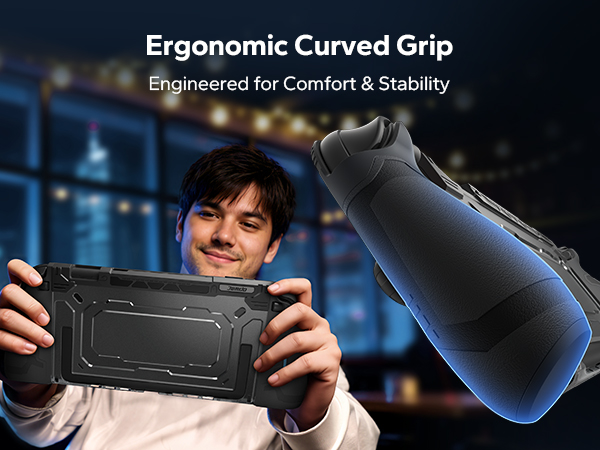 JEMDO Dockable Split Protective Grip Case for Switch 2,
