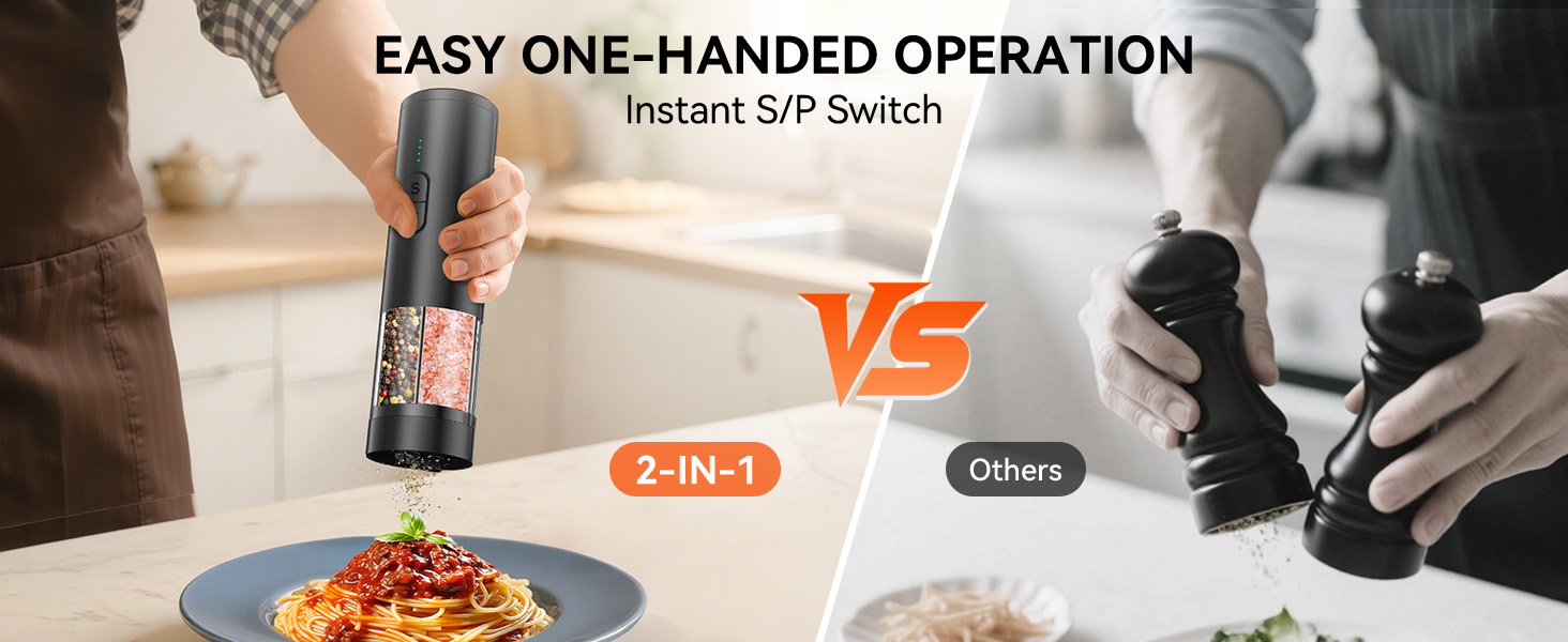 electric pepper grinder