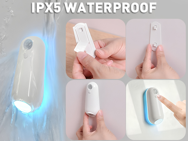 bathroom night light motion sensor