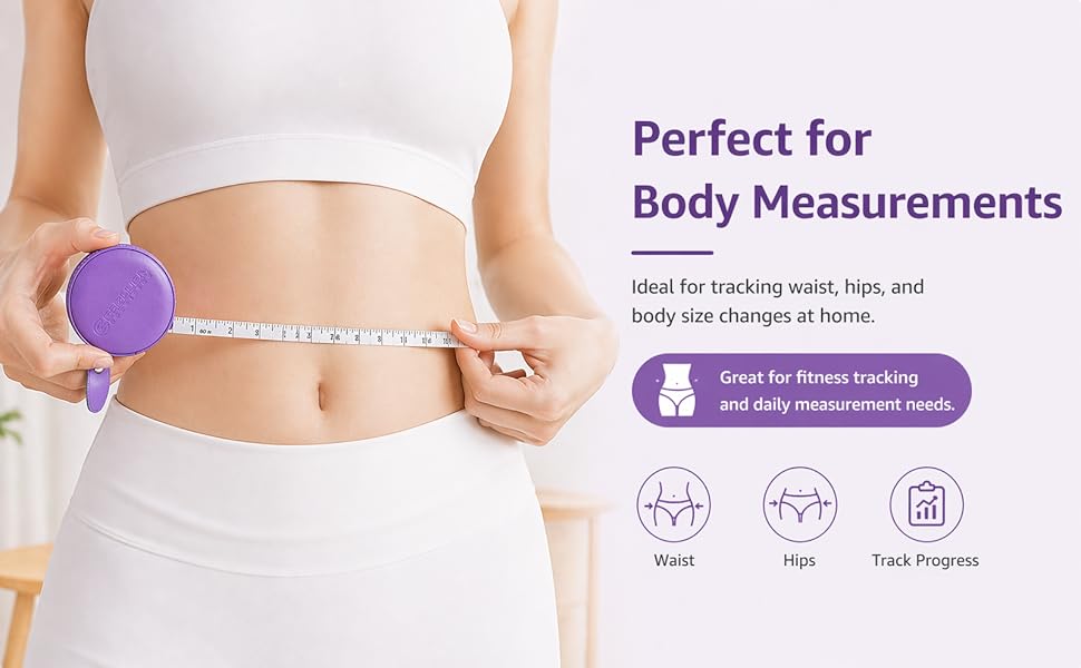 Purple Retractable Tape Measure4