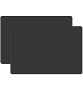 X-Large Silicone Sheet for Resin, Gartful 23.6"x15.7" Black Jewelry Casting Molds Mat, Premium Si...