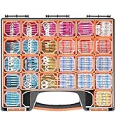 TICONN 1250Pcs Heat Shrink Wire Connectors, Waterproof Automotive Marine Electrical Terminals Kit...