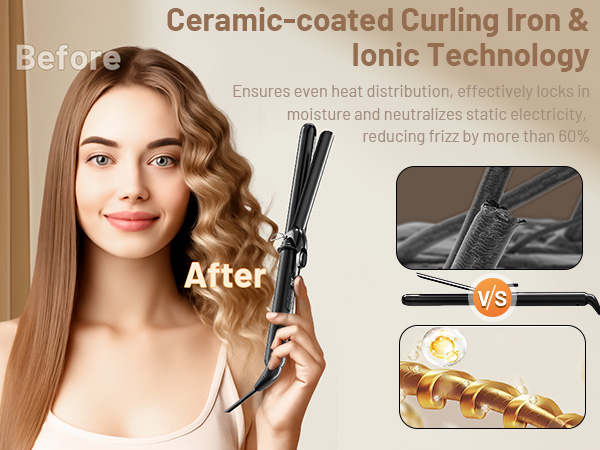 Fast Heating Curling Wand