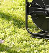 SPECILITE Garden Hose Reels, Holds 100 to 200 FT Hoses, Upgraded Guide System, 360° Swivel Base, ...