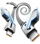 [One is Enough] 4-in-1 Compatible with USB C to Lightning Cable, 45W High-Speed Charging &amp; Fast D...