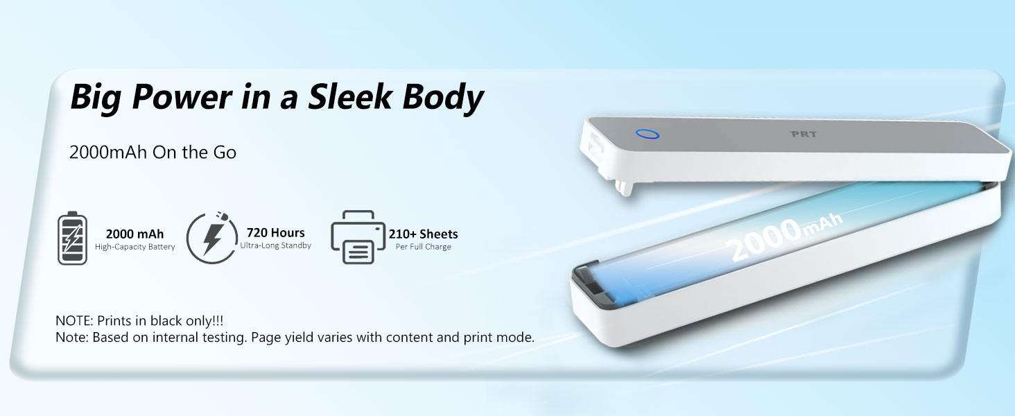 PRT Inkless Portable Printer