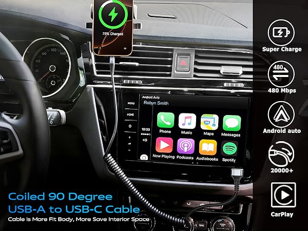 90 degree usb c cable