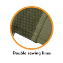 double sewing lines fishing camping chair