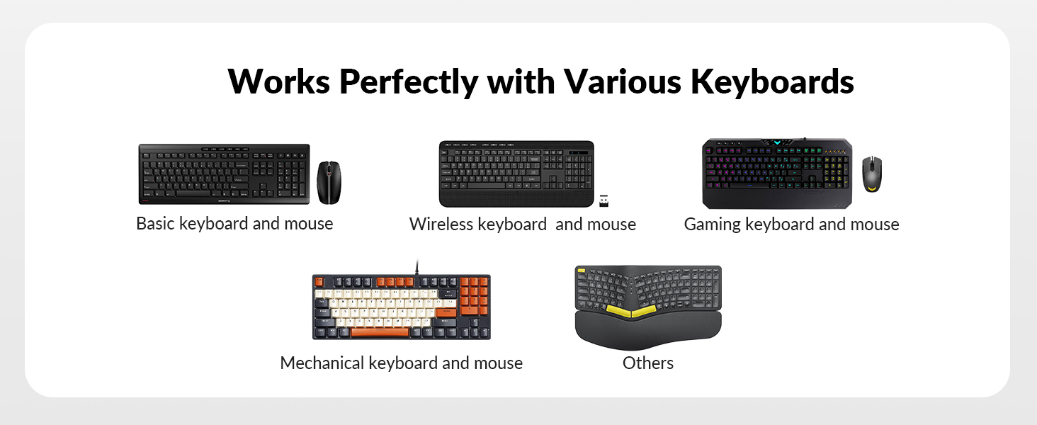 mechanical gaming keyboard mouse