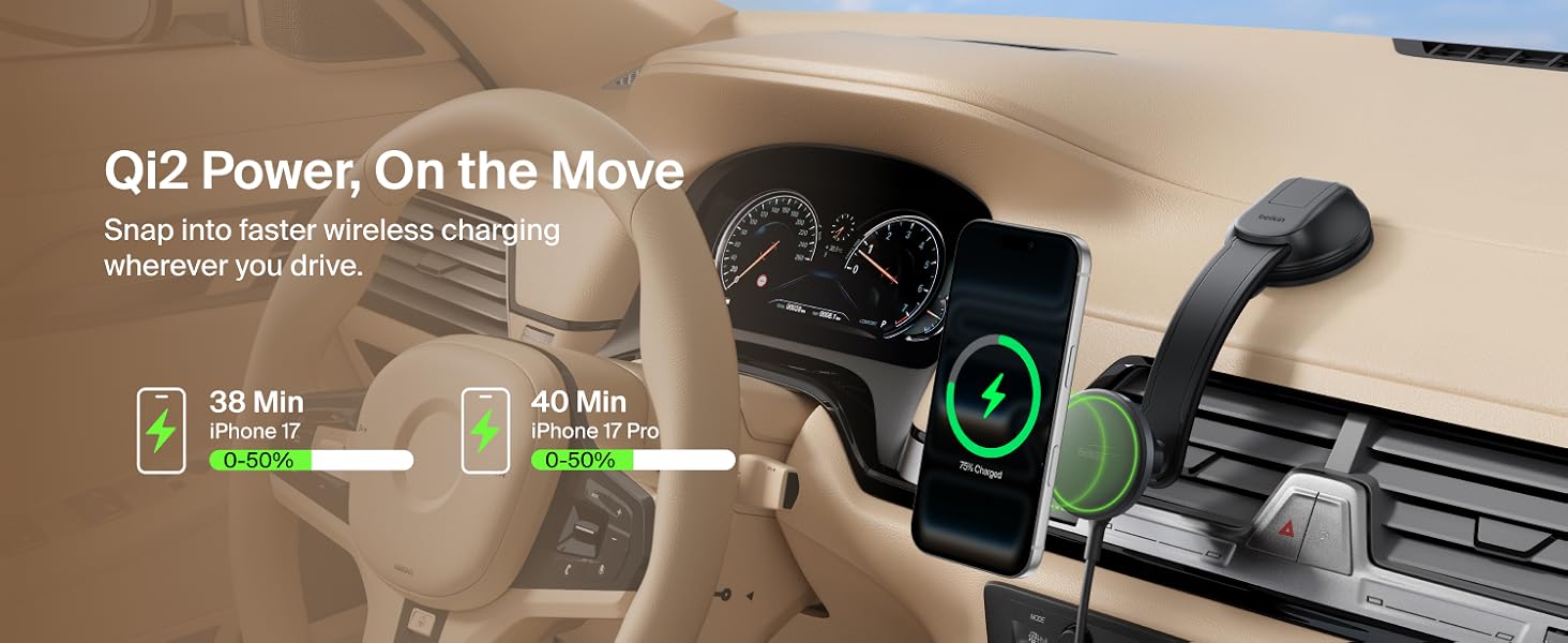 Wireless Car Dash Mount