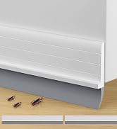 Door Draft Stopper-2Pcs-White