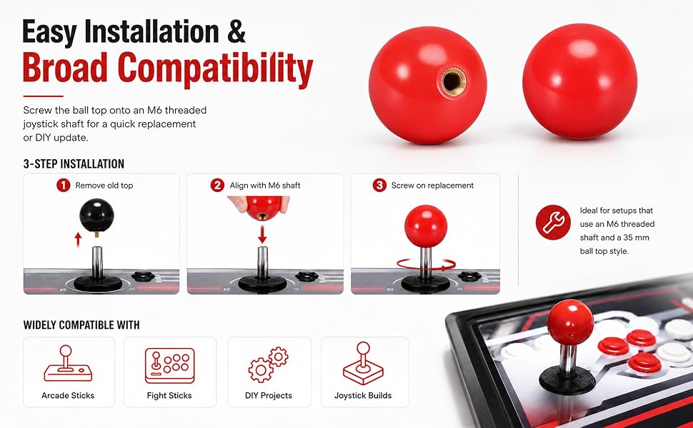 Joystick Ball Top