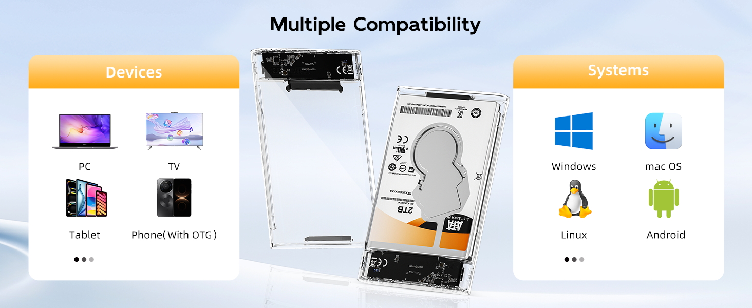 2.5 hard drive enclosure