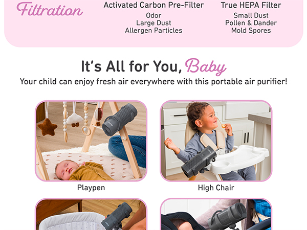 top-rated air purifier, parent products, baby shower products, baby shower gift, gift for new parent
