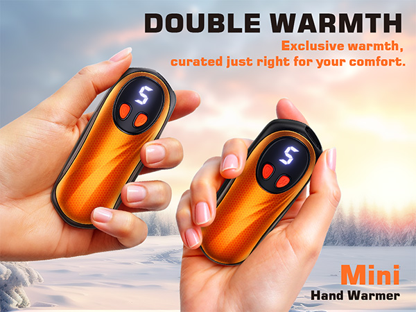 Hand Warmers Rechargeable 2 Pack