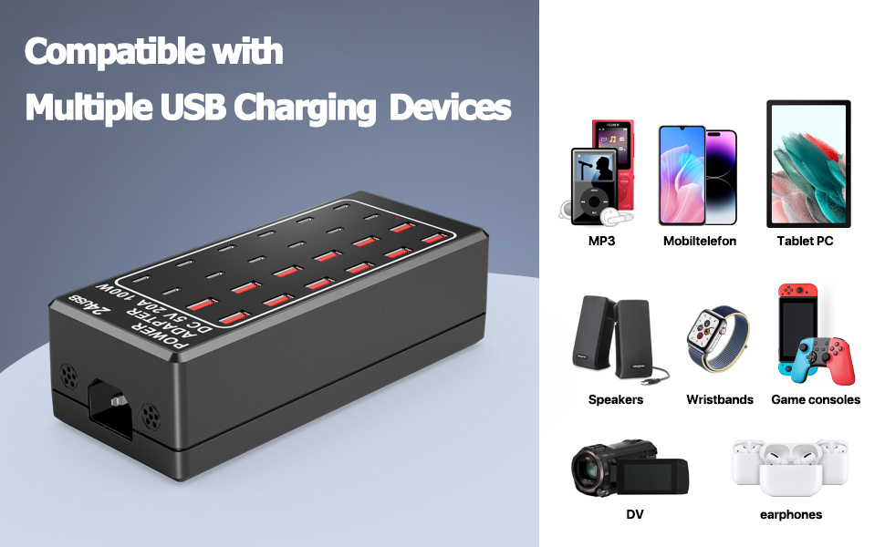 charging station for multiple devices