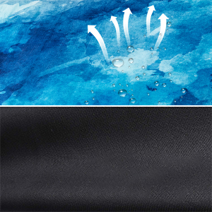 printed suede yoga mat