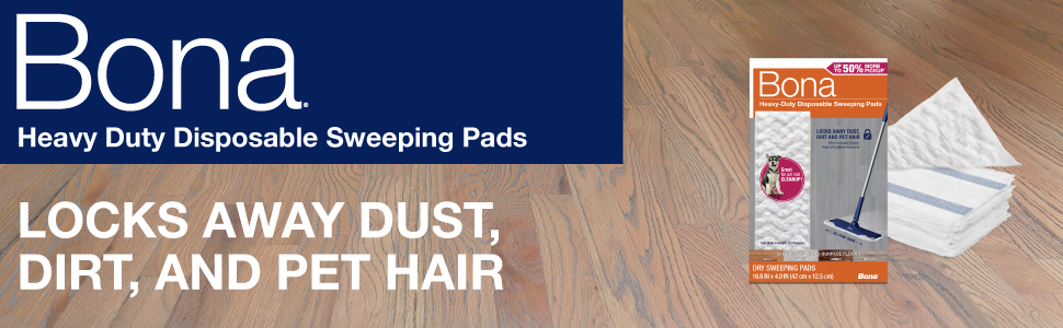 disposable dry sweeping pads