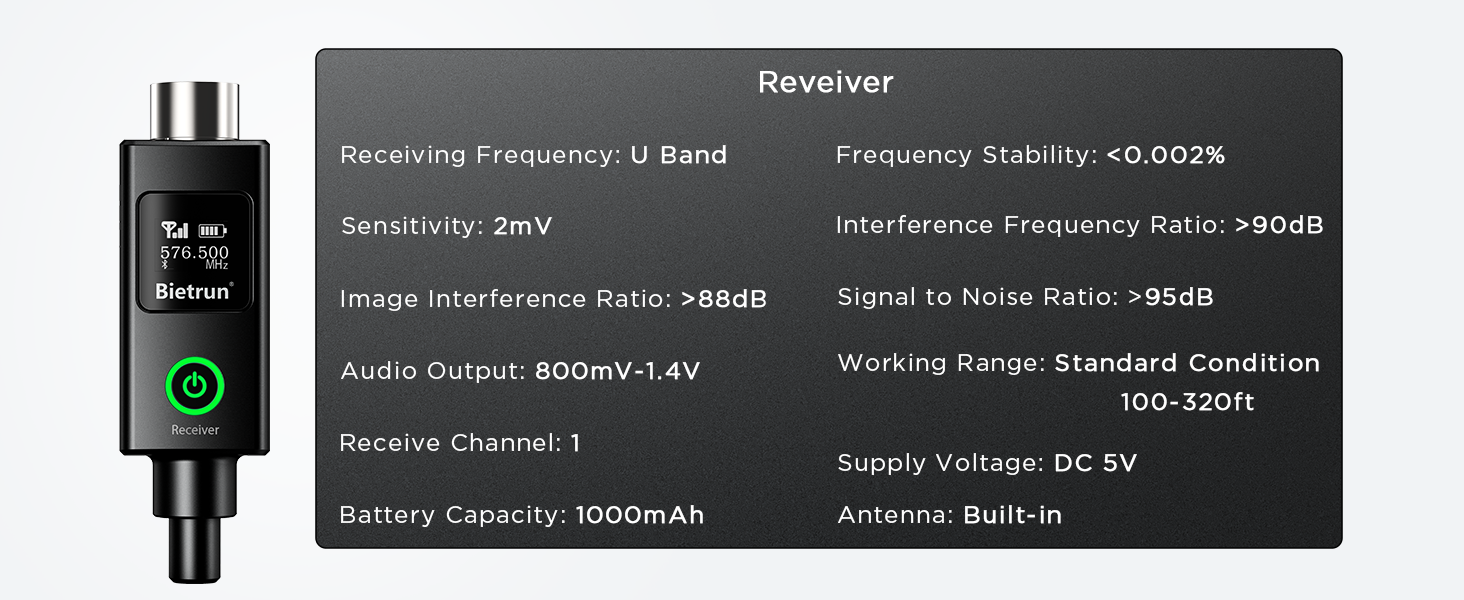 XLR Microphone wireless microphone audio transmitter and receiver wireless microphones systems