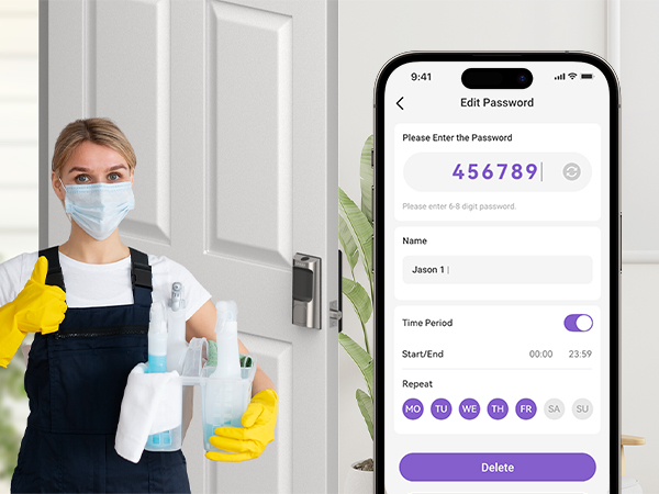 door lock with APP