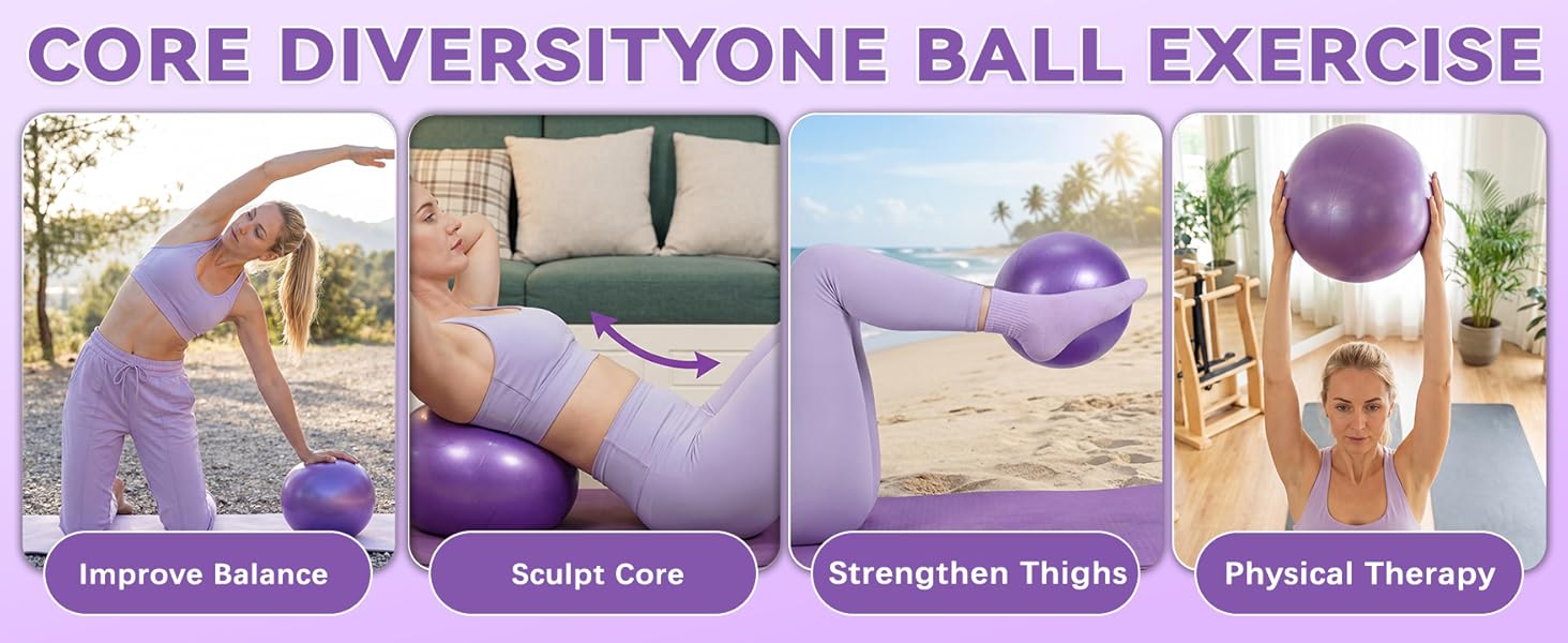 Pilates Ring and Ball Set