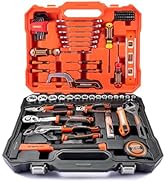 Vanquish 102 Pieces Tool Set General Household Hand Tool Kit, Home Essentials, Home Repair Basic ...