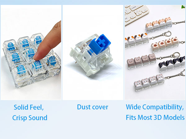 clickers for 3d prints