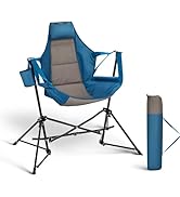 LET'S CAMP Hammock Camping Chair, Lightweight Portable Outdoor Chair for Camping and Hiking, Supp...