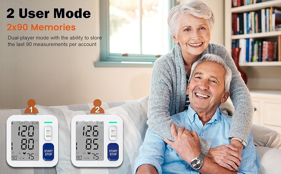Upper Arm Monitors for Home Use