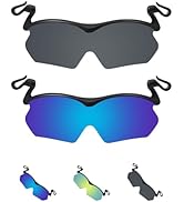 DEECOZY Outdoor Polarized Sunglasses, Clip Cap Sports Sunglasses,UV400 Sunglasses for Mens Womens...